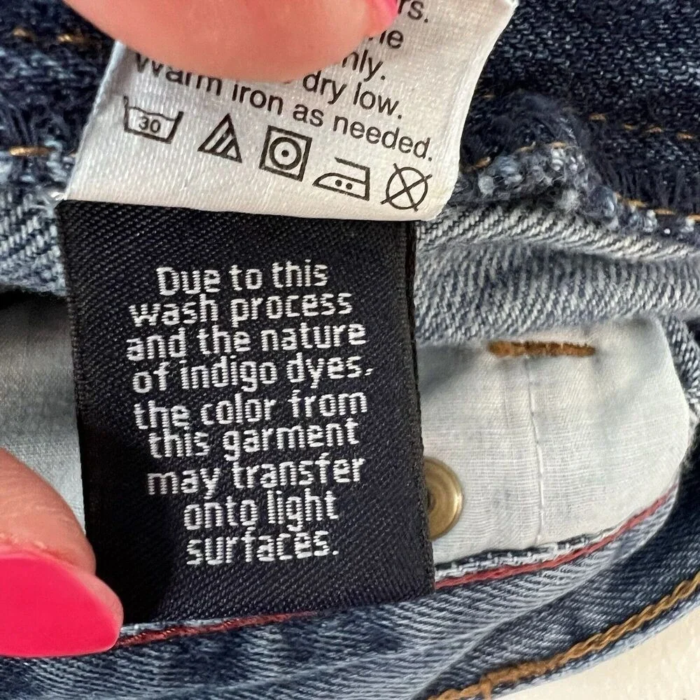J.CREW Size 36x28 Jeans Driggs‎ Slim Fit 100% Cotton Denim Blue C9885 Straight